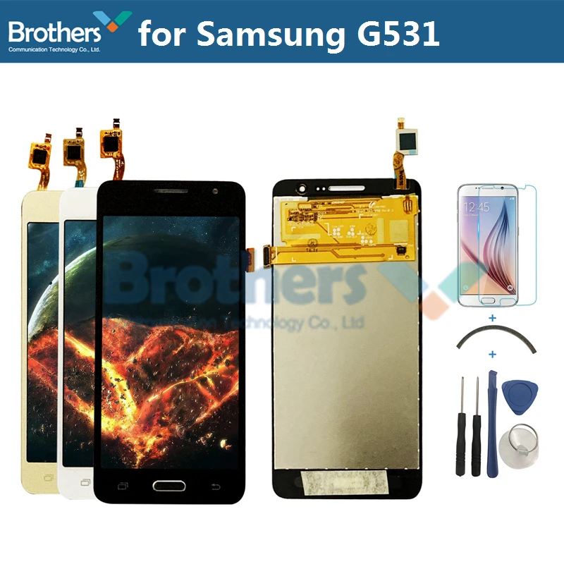 LCD Display For Samsung Galaxy Grand Prime G530 G530H Touch Screen Digitizer LCD Screen for G530F SM-G530F LCD Assembly Test Top