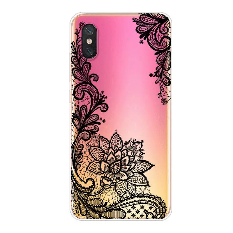 Чехол для Xiaomi Mi 8 Pro силиконовая задняя крышка чехол телефона глобальной версии Mi8