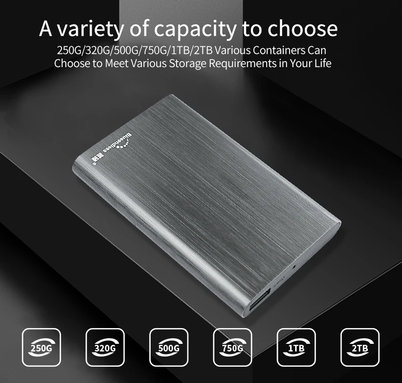 Продукт T6U3 алюминиевый внешний жесткий диск s usb 3,0 sata hdd чехол 6 ГБ/сек. скорость высокое качество жесткий диск 2," портативный жесткий диск