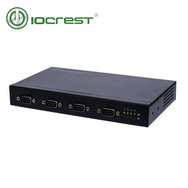 IOCREST USB 2 0 до 4 портов RS232 DB9 9pin конвертер последовательный адаптер мультипликатора