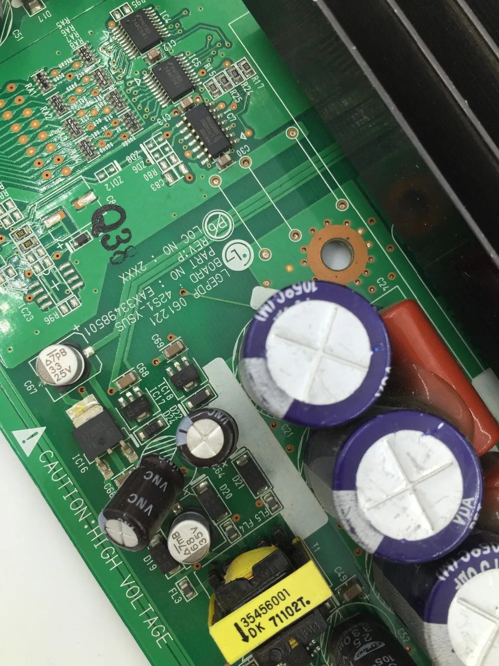 

95% new original for PDP42S1 EAX33498501 EBR33499501 Y board