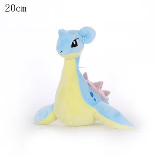 Lapras 20cm Пикачу Бульбазавр Squirtle Charmander Мягкая Игрушка коллекция хобби кукла аниме периферийная плюшевая кукла рождественский подарок для детей - Цвет: Lapras 20cm