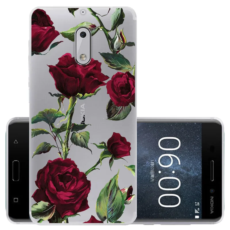 CMG CROWNPRO чехол s для Nokia 6 TPU чехол для телефона силиконовый для Nokia6 TA-1021 мягкий чехол-накладка прозрачный для Nokia 6 Чехол с принтом - Цвет: CMG