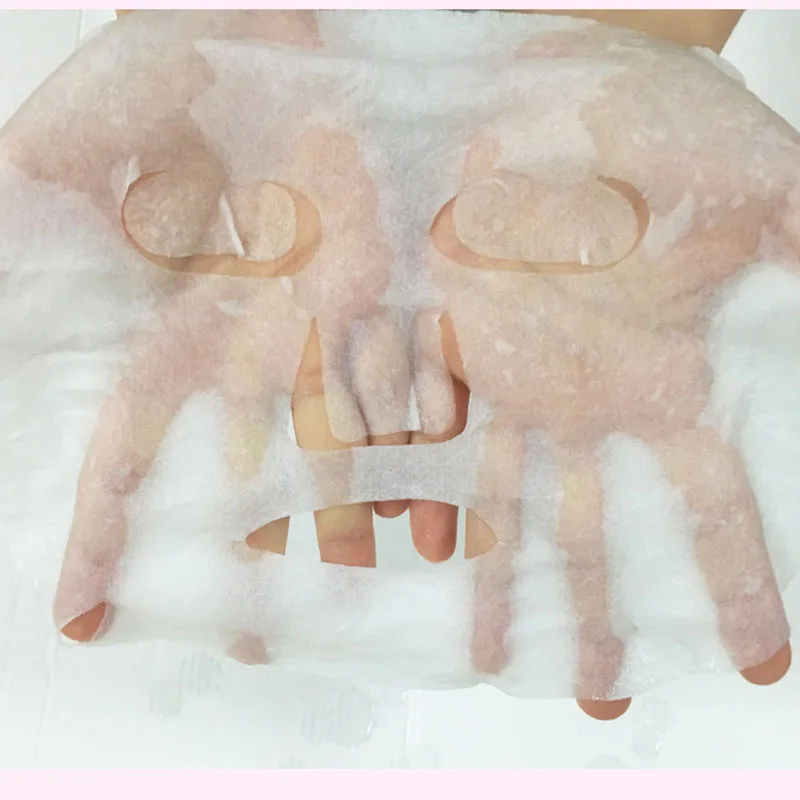 Одноразовая хлопковая компрессионная маска для лица сделай сам бумажная ухода