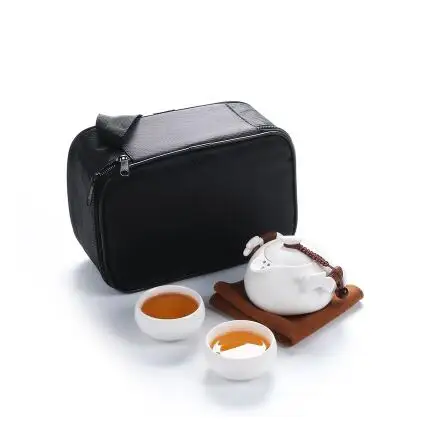 TANGPIN керамический чайник Gaiwan, чайная чашка для пуэр, китайский чайник, портативный чайный набор, посуда для напитков - Цвет: Style O