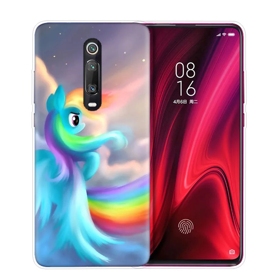 Чехол My Little Pony для Xiao mi Red mi Note 7 7S K20 Y3 GO S2 6 6A 7A 5 Pro mi Play 9T A1 A2 8 Lite Poco F1 аниме чехлы для телефонов