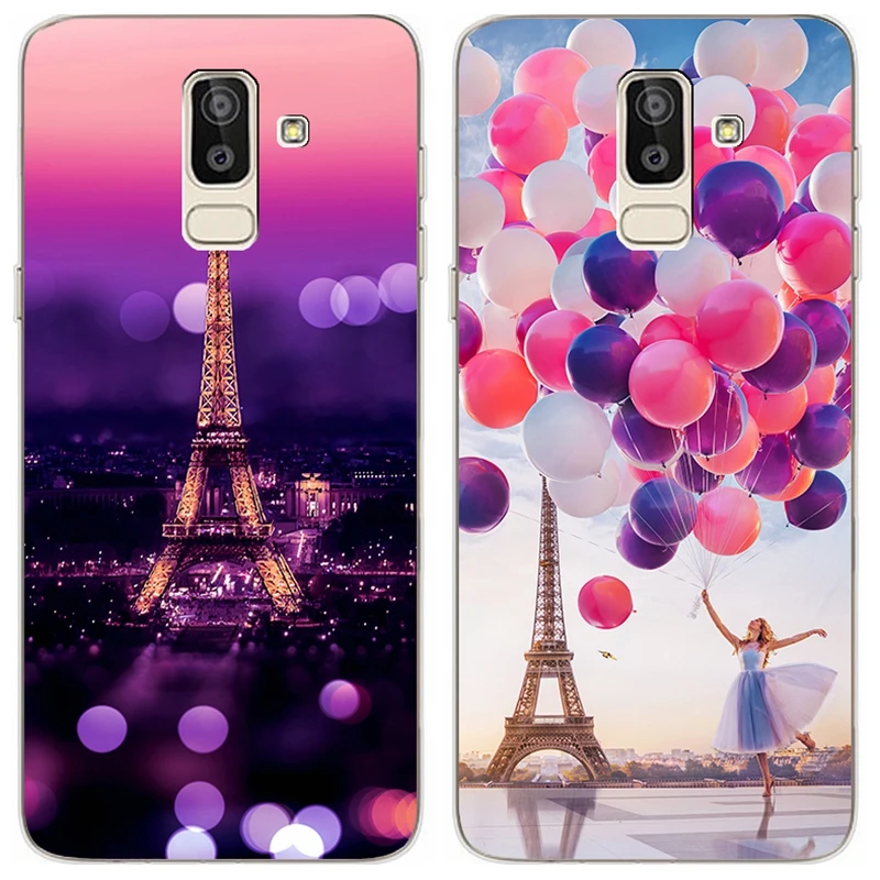 Для samsung Galaxy J8 J6 J4 A6 A8 чехол силиконовый чехол для samsung A J 6 8 4 плюс 600 610 810 415 400 530 F телефон чехол s