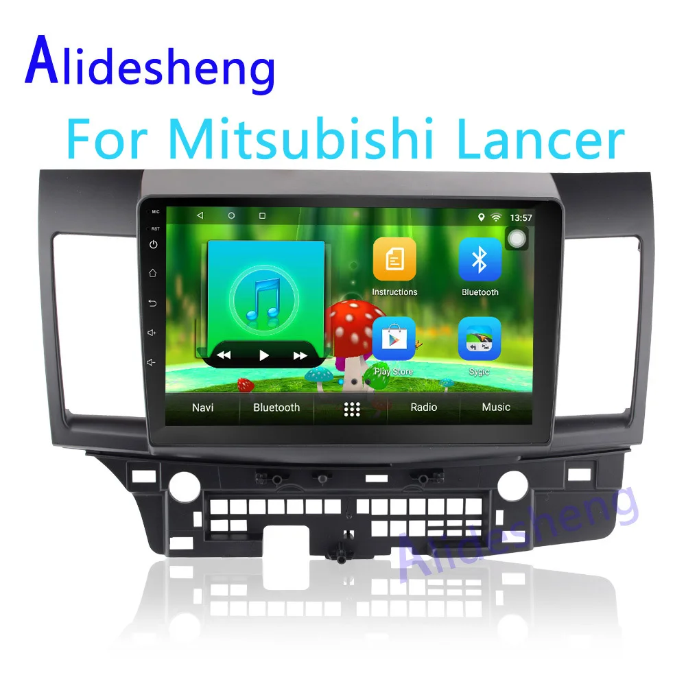 Android 7 1 автомобильный dvd плеер для Mitsubishi Lancer EX EVO 2008 2009 2010 2011 2012 2013 2014 2015
