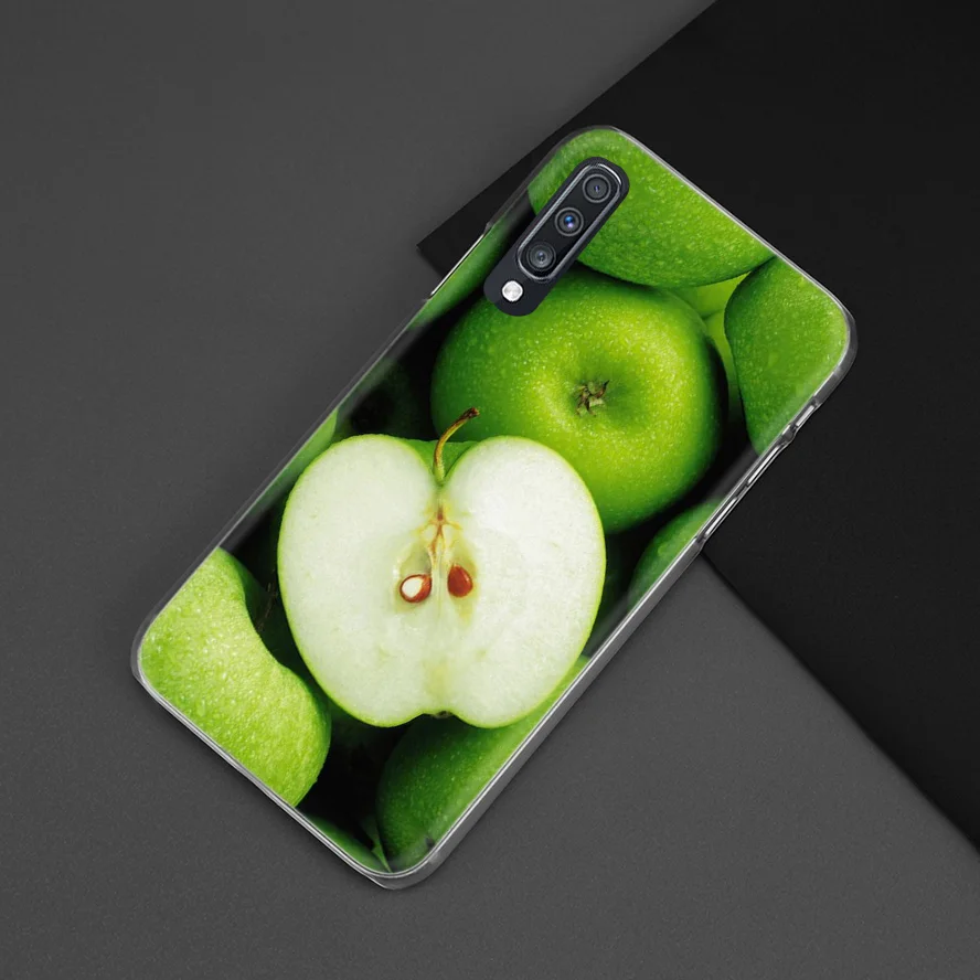 Принтом в виде бананов, авокадо чехол для samsung Galaxy A50 A70 A20e A60 A40 A30 A20 A10 A8 A6 плюс A9 A7 жесткий чехол для телефона из поликарбоната с Coque