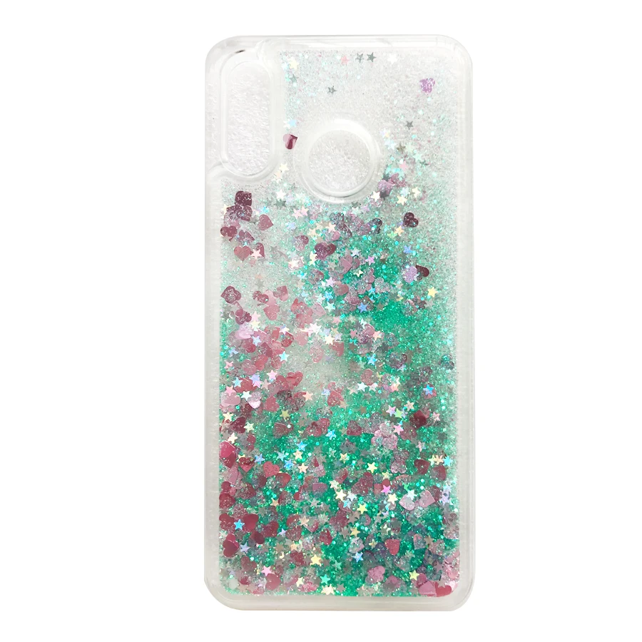 Жидкий чехол для Huawei Nova 3i Coque Nova3i 3 задняя крышка блестящие динамические мягкие