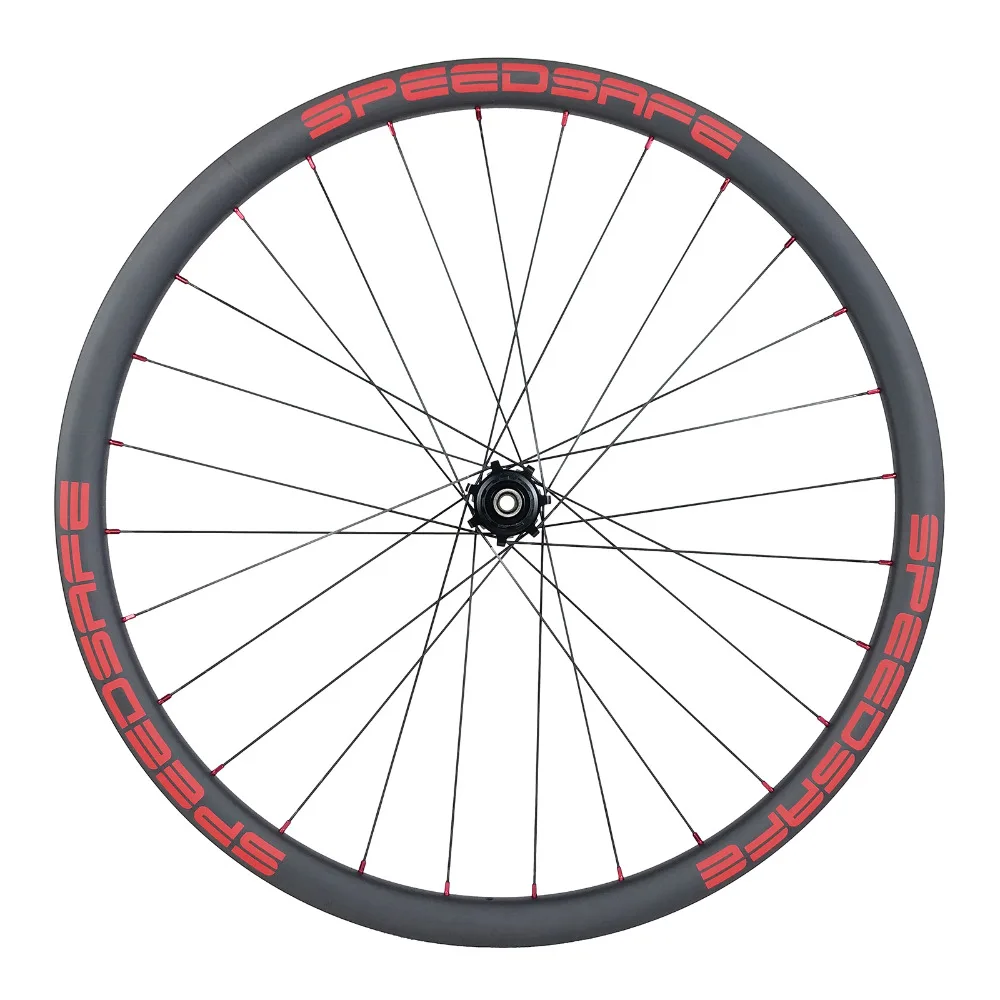 Заднее карбоновое колесо 60T 6 pawls 29er MTB XC 30 мм бескамерное прямое тянущееся 148 UD 3K 12K