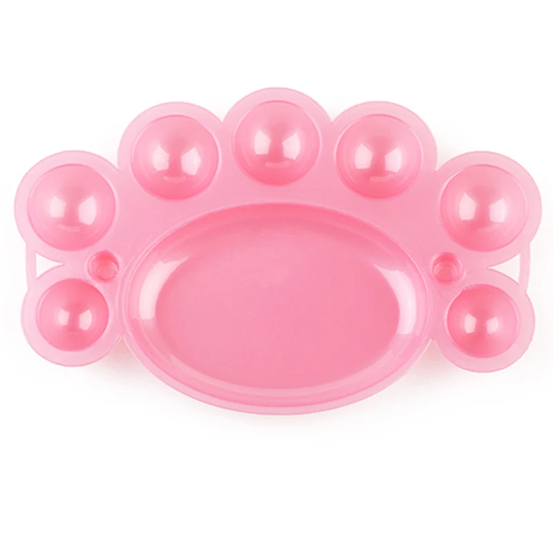 1 шт. рисование инструмент для живописи лаков ногтей палитра смешивания