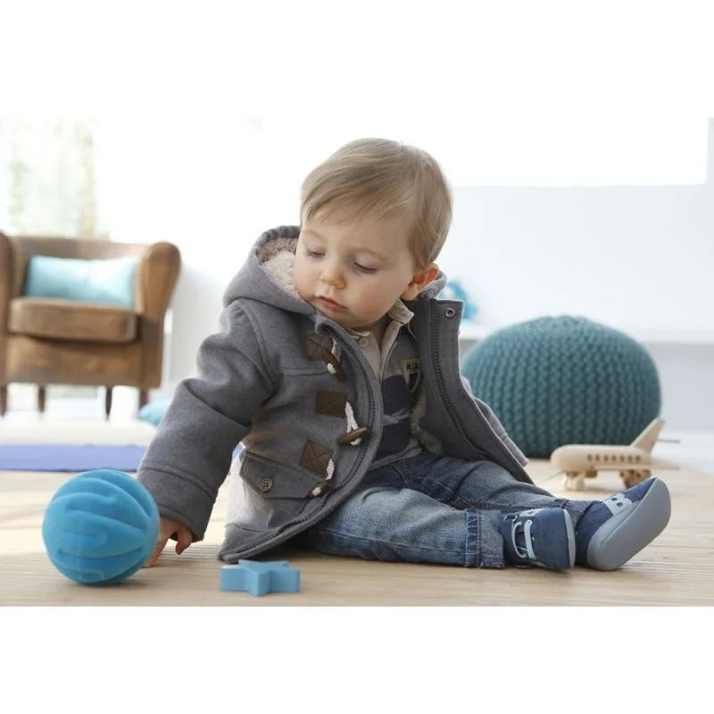 Детский пуховик с капюшоном Hooyi пальто для мальчиков Детская куртка пуговицами