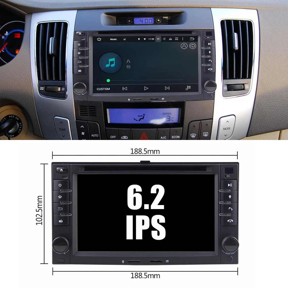 Eunavi 2 din автомобильный dvd для KIA SORENTO MAGENTIS SPORTAGE MORNING CEED Rio Cerato 2005 2010 Универсальный Android