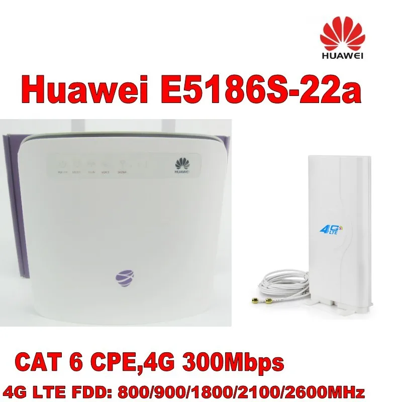 Оригинальный разблокированный беспроводной маршрутизатор Huawei E5186 Cat6 300 Мбит/с