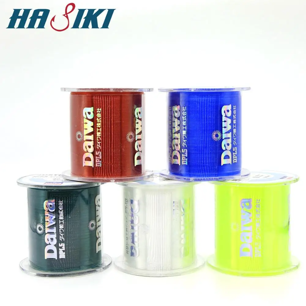 HASIKI 500 м сверхпрочная рыболовная леска Daiwa нейлоновая мононить 5 цветов #0 4 #8 0|fishing
