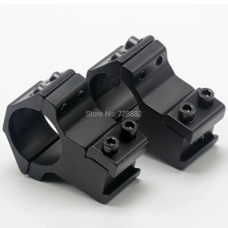 2PCS 25.4mm 1 Inch 1&quot Rings High Profile Scopes Mounts for 11mm Picatinny Dovetail Scope Rail Mount Hunting | Спорт и