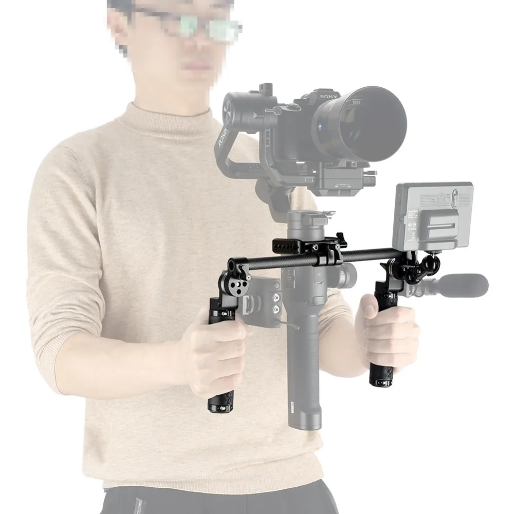 NICEYRIG для DJI Ronin S карданный стабилизатор Ручка Зажим Ручной комплект ARRI розетка