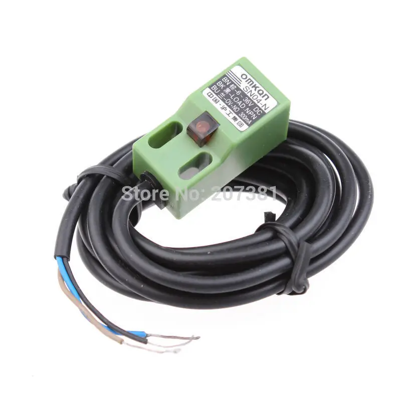 FREE shipping DC 10-30V 30mA NPN NO 3-wire 4mm Inductive Proximity Sensor Switch SN04-N* | Электронные компоненты и