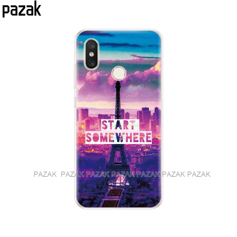 34501 Силиконовый чехол для Xiaomi Mi 8 6,2", Чехол s, мягкий ТПУ для Xiaomi Mi 8 SE 5,88", задняя крышка для Xiaomi Mi 8 Explorer Edition - Цвет: 34501