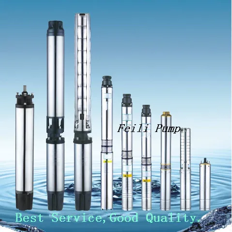 Водяной насос для глубокой скважины 125 метров глубоких скважин бурения 3 кВт