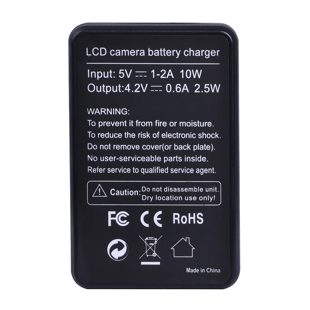 Зарядное устройство USB для Nikon COOLPIX S630 S610 S640 S1000 S1200pj S31 S6000 S6100 AW120s P340 2 шт.|en el12|battery for