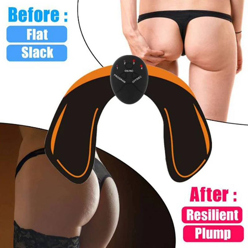 

Hot Sale Hip Trainer Muscle Stimulator PU Fitness Buttocks Butt Lifting Buttock Toner Trainer Slimming Massager Unisex