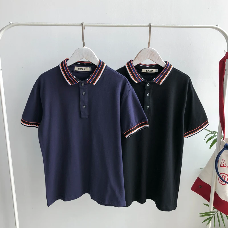 

2019 Polos para hombre fashion casual polo shirt men homme camisa plus size breathable short sleeve mens tops & tees #D880