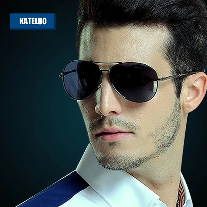 Новые брендовые Дизайнерские мужские солнцезащитные очки поляризованные линзы