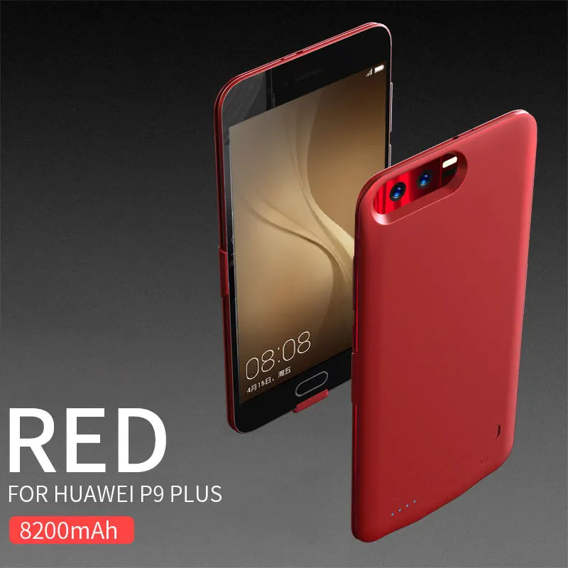 Extpower 6800 мАч зарядное устройство чехол для huawei P9 P10 мобильный телефон назад клип батарея Зарядка 8200 мАч для huawei P9 P10 Plus