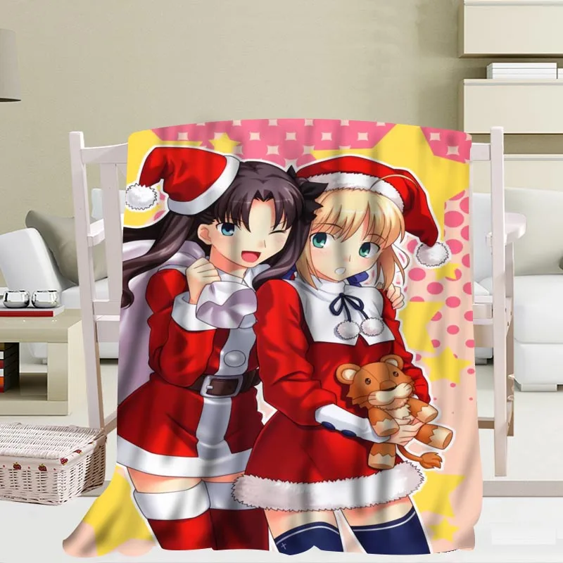 Изготовленное на заказ одеяло аниме Merry Christmas мягкое одеяло Сделай Сам ваше изображение украшение спальни размер 58x80 дюймов, 50X60 дюймов, 40X50 дюймов - Цвет: Blanket