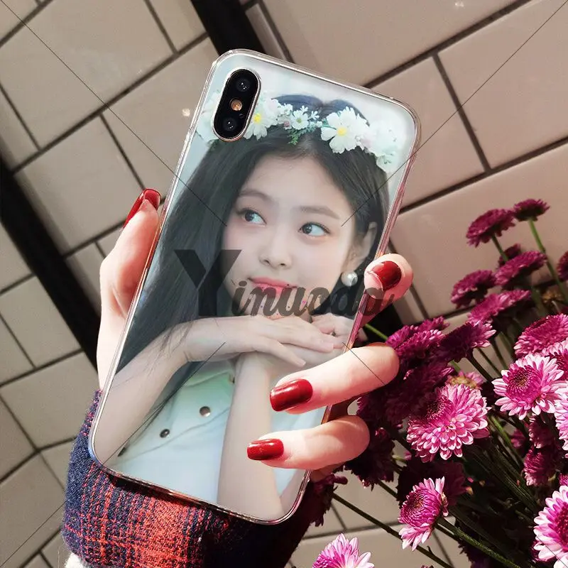 Yinuoda черный розовый BLACKPINK kpop коллаж Мягкий Силиконовый ТПУ чехол для телефона iPhone 5 5Sx 6 7plus 8 8Plus X XS MAX XR
