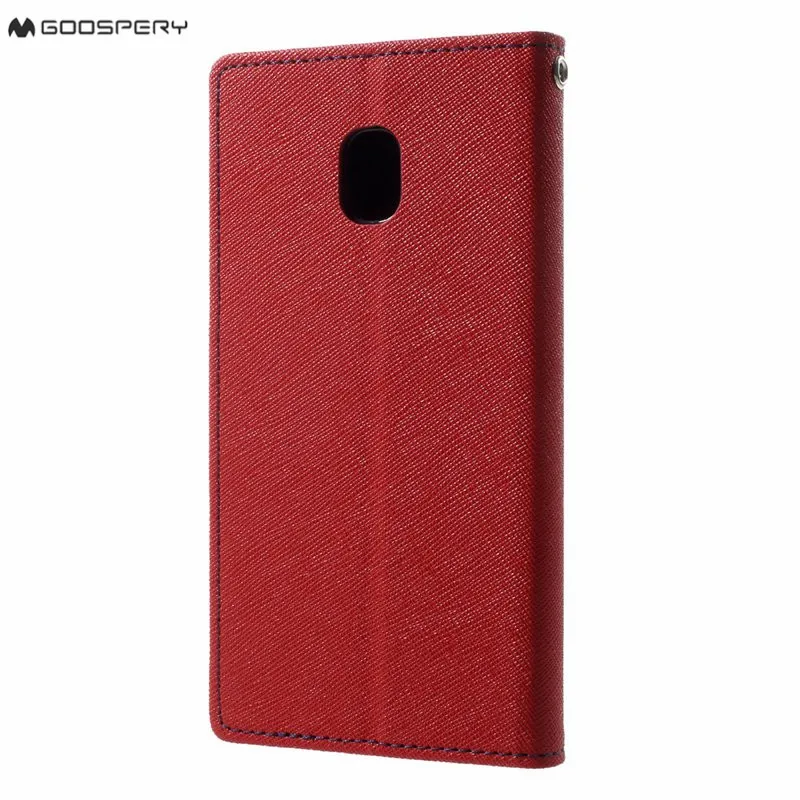 Mercury Goospery Для Samsung Galaxy J3, J5, J7 года J4 J6 плюс J8 чехол для телефона модный ежедневник кожаный чехол-портмоне с откидной крышкой