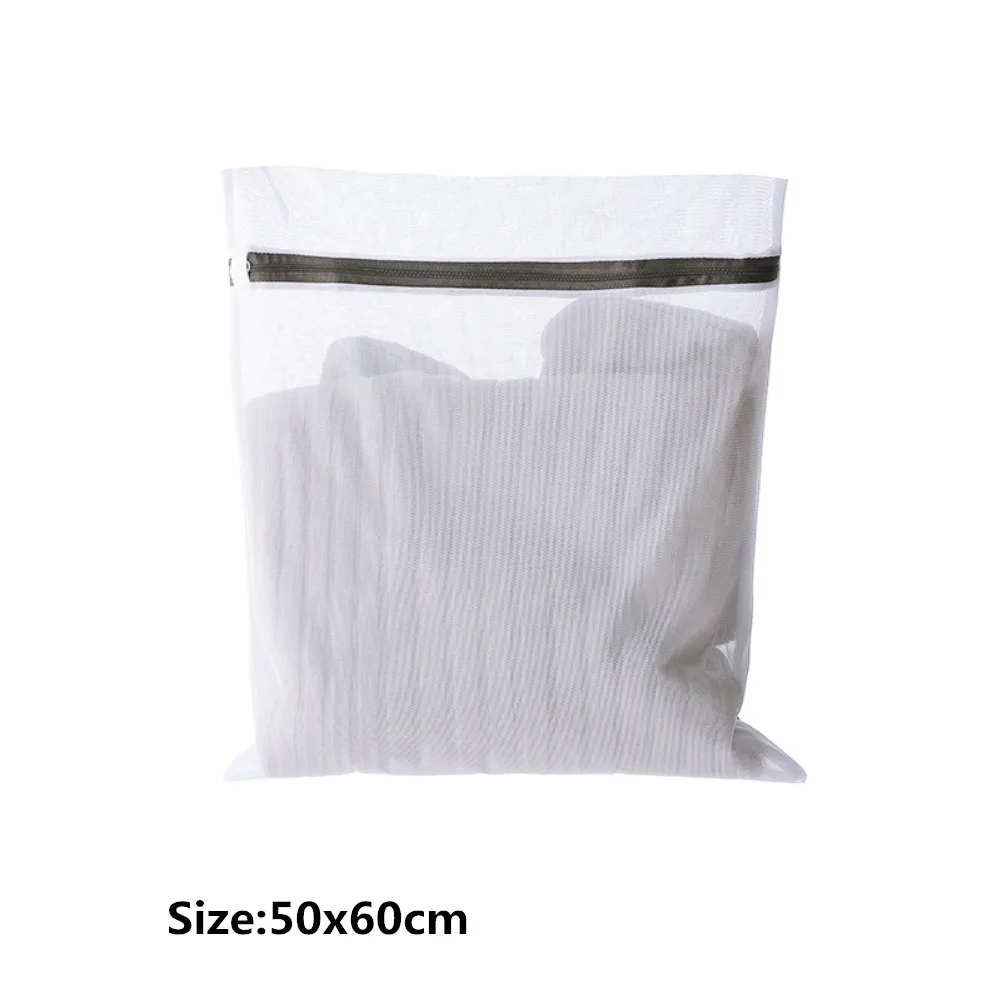 Zippered Pouch Домашний мешок для грязного белья, тряпка для мытья, Очищающий шар для удаления волос, сетчатый фильтр, аксессуары для продукта lavanderia - Цвет: Zippered Pouch