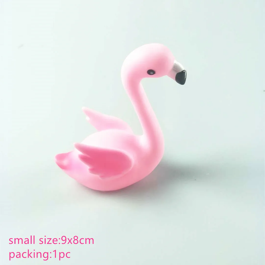 1pcsmall spread wing Украшения для детского душа Фламинго Топпер для торта первый день рождения украшения для детей и взрослых украшения для свадебного торта Крылья Ангела - Цвет: 1pcsmall spread wing
