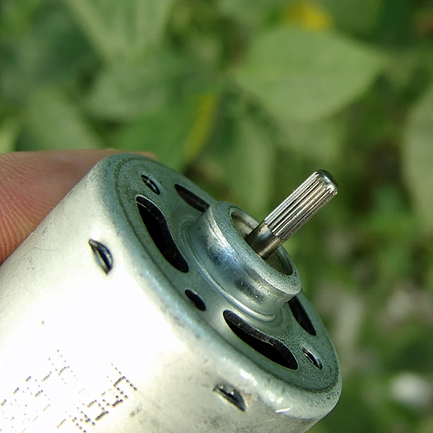 Микро двигатель с низким энергопотреблением 24 В постоянного тока 5000 об/мин