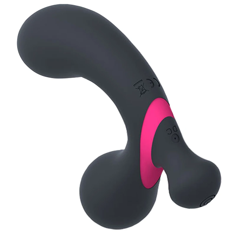 Двойной двигатель 10 Скоростей Вибрационный USB зарядка массажер простаты