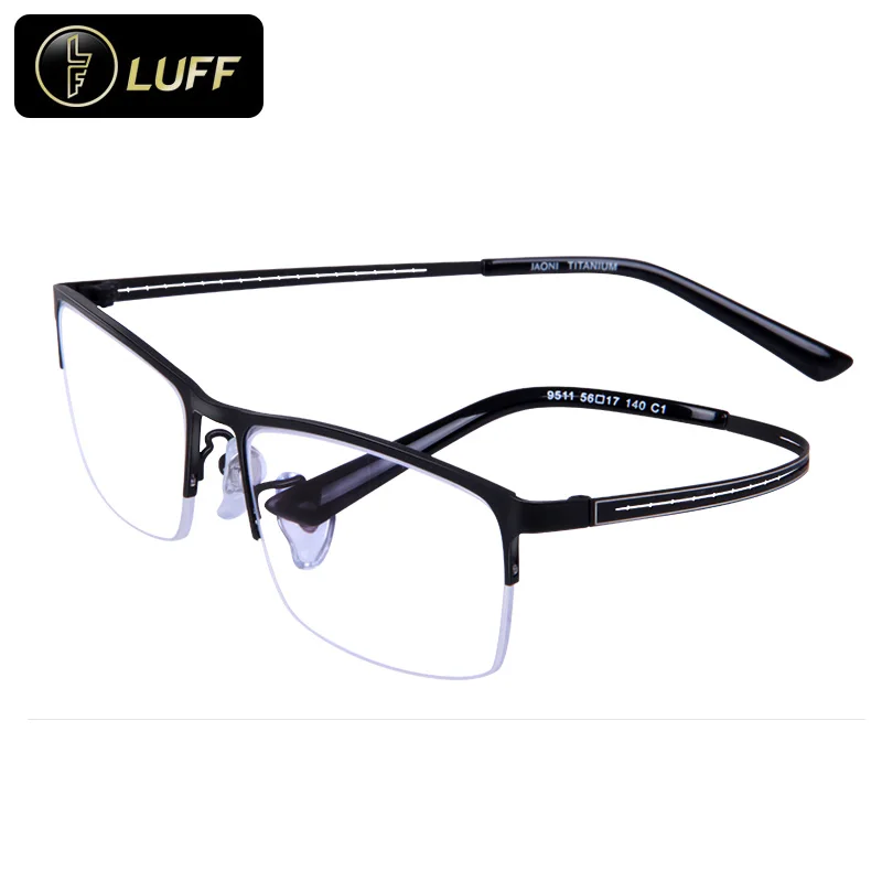 Ультра-легкий Titanium очки кадр мужчин высокого класса бизнес-очки полный