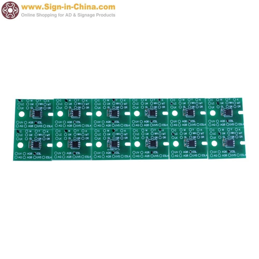 

12 шт./компл. OEM Перманентный Roland SJ-645EX/SJ-745EX принтер сольвентные чипы