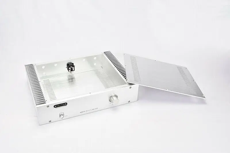 GZLOZONE полностью алюминиевый усилитель шасси DIY усилитель/корпус 360*80*270 мм L14-43