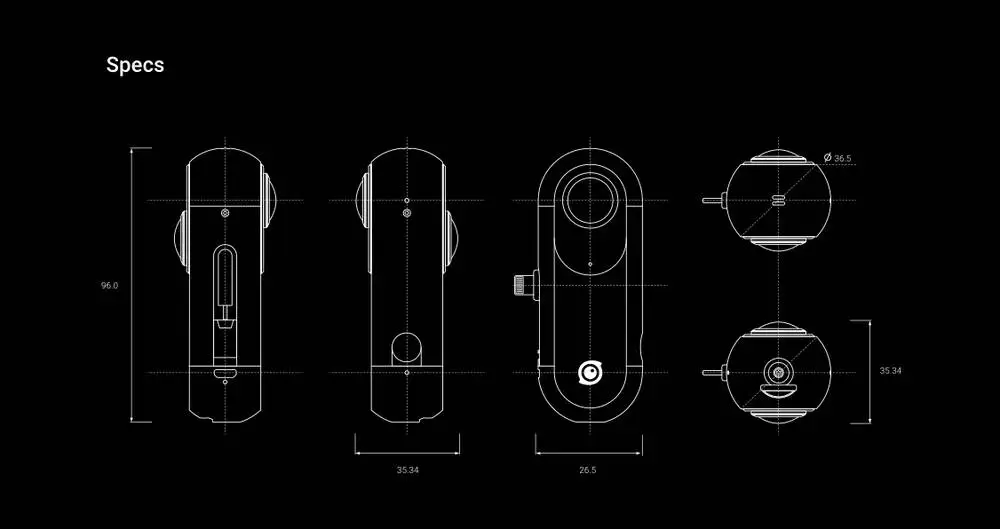Insta360 одна камера Спортивная экшн видеокамера VR панорамная камера 24MP(7 K) Фото 4K видео для iPhone все серии