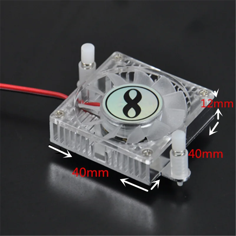 55 мм кулер для видеокарты 5 см охлаждающий вентилятор DC 12V 0.5AMP 4Pin видеокарта