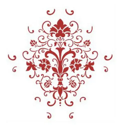 NOCM Горячая Роспись стен трафарет зерна шаблон