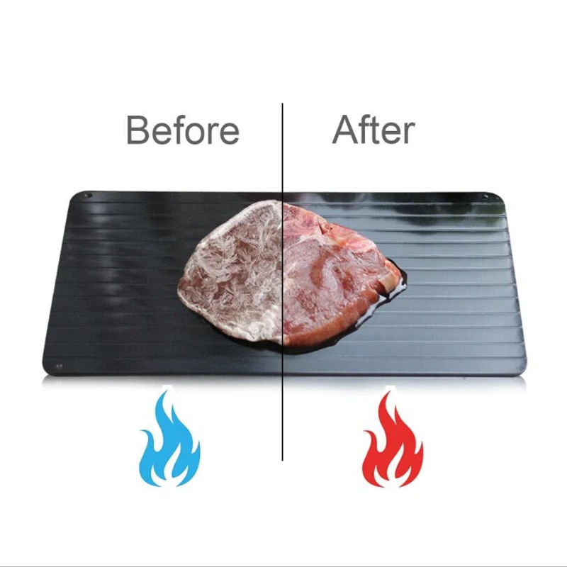 Кухонные инструменты Лоток Для разморозки алюминиевая плита для мяса гаджет