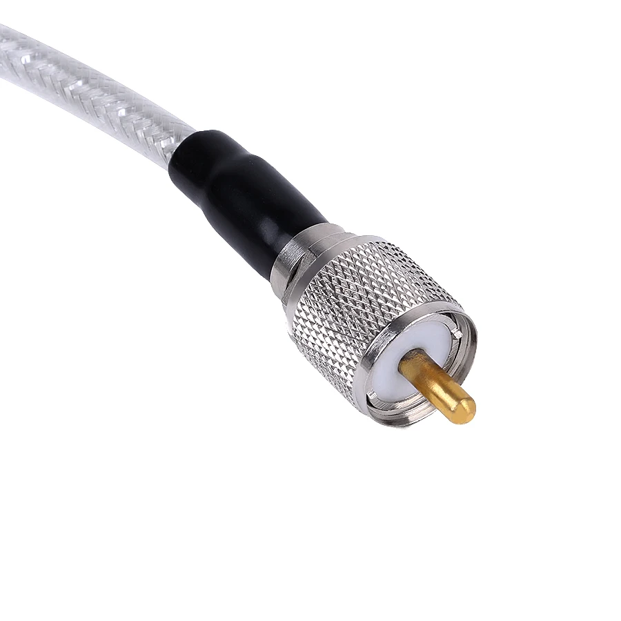 Walkie Talkie SURMEN SC-5MS PL-259 SO-239 Antenna Extension Cable for Radio Kenwood Yaesu Two Way Radio Antenna Extension Cable