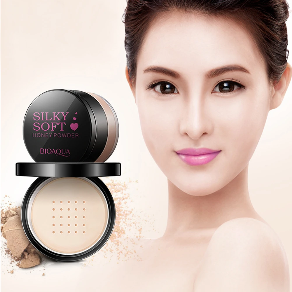 Прозрачный макияж лица Гладкий основа водонепроницаемый свободный порошок