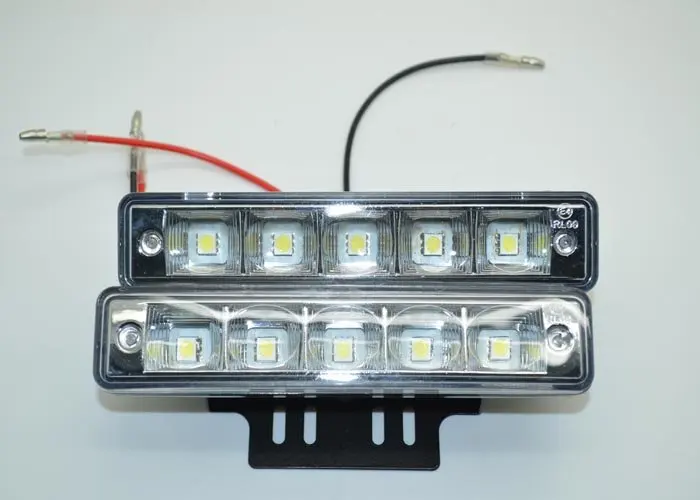 Супер яркие Автомобильные светодиодные огни 5050smd drl дневные ходовые в комплекте