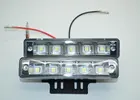 Супер яркий 5050smd Автомобильный светодиодный светильник drl, дневные ходовые огсветильник, противотуманные фасветильник для дневного вождения, 100% водонепроницаемые Автомобильные фары E4 s