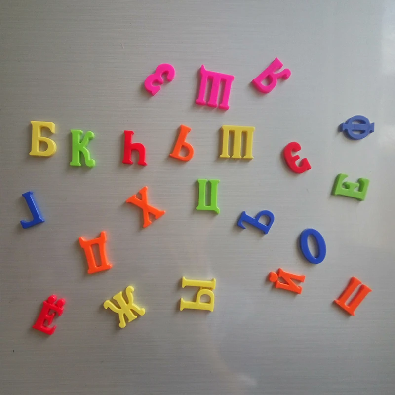 Магнитная наклейка с надписью Цифры на русском языке обучающие игрушки для детей