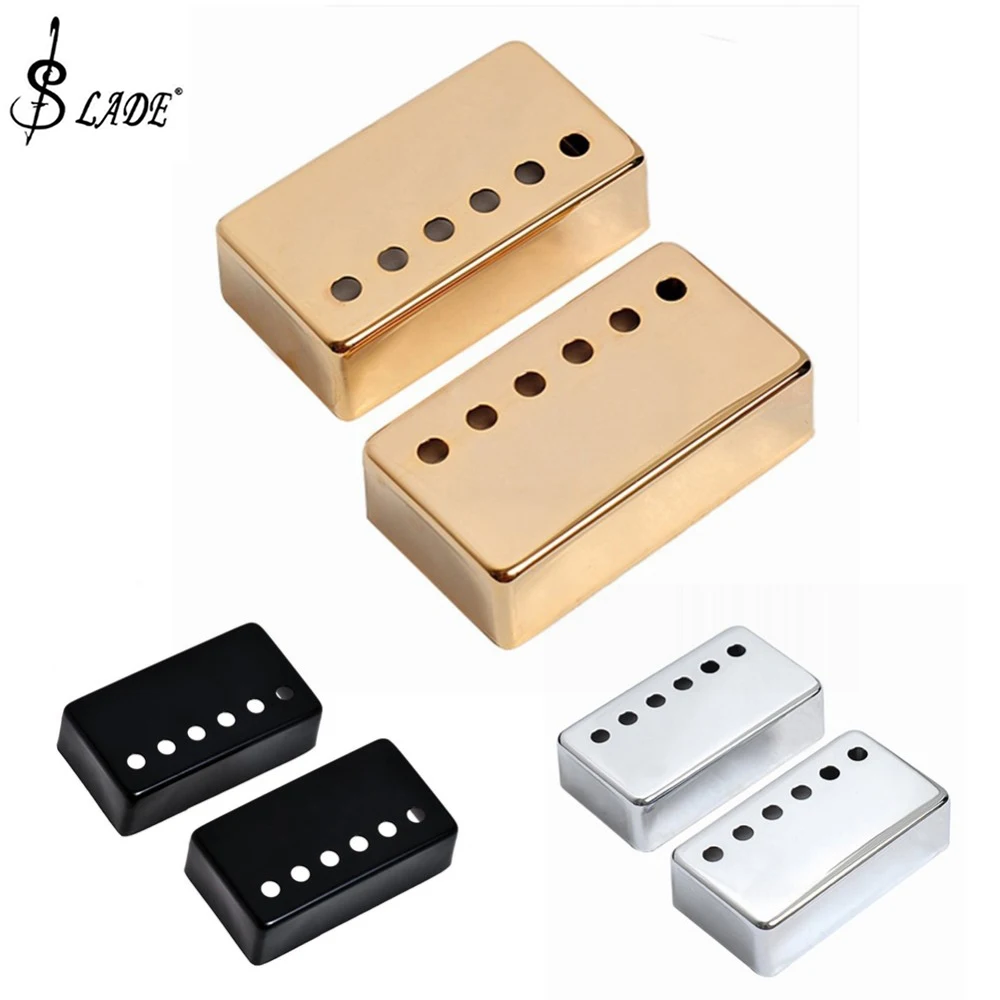 Slade 2шт Humbucker Пикап КРЫШКА 50/60 мм для LP гитарных аксессуаров|Детали и аксессуары